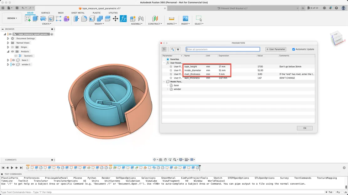 Remix Cuộn Thước Dây Mềm – Parametric - Image 4