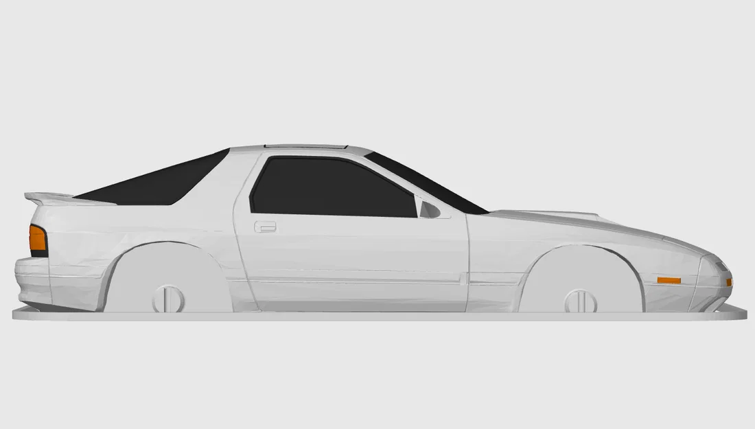 Kit Card Mazda RX-7 Turbo II (FC3S) tỉ lệ 1:24 - Image 6