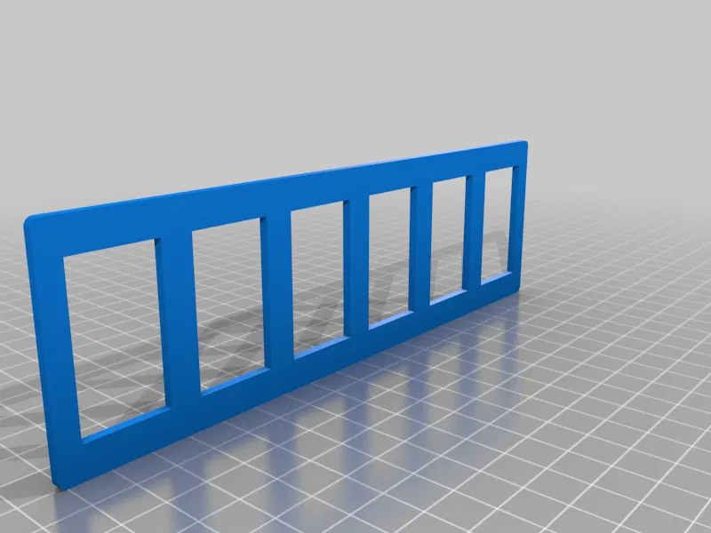 Khay Gắn 5 Công Tắc Xe Hơi Chuẩn DIN - Image 4