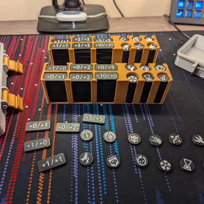 Khay & counter bổ sung cho hộp Token/Counter Magic: the Gathering