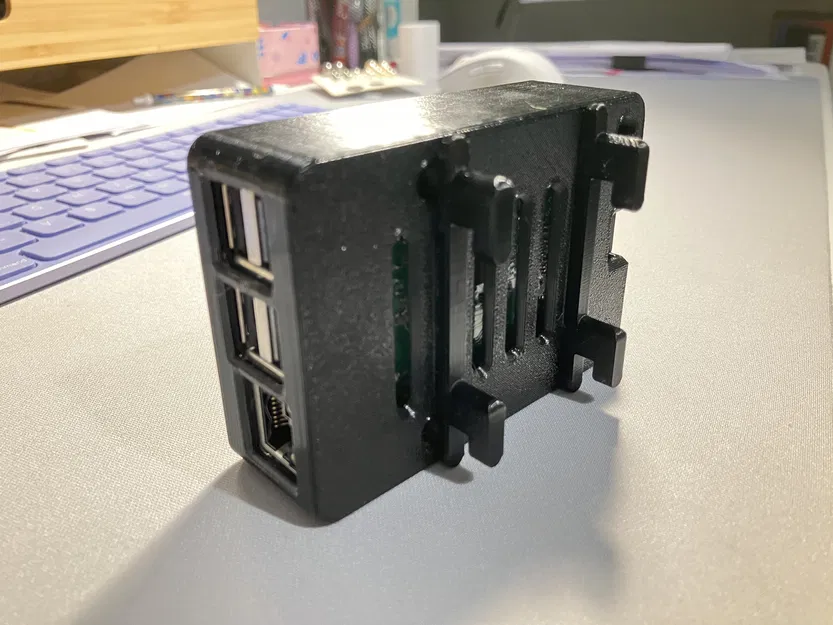 Giá treo vỏ Raspberry Pi 3/4/5 cho IKEA SKÅDIS - Image 4