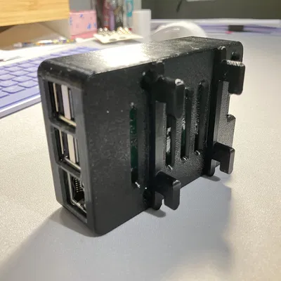 Giá treo vỏ Raspberry Pi 3/4/5 cho IKEA SKÅDIS