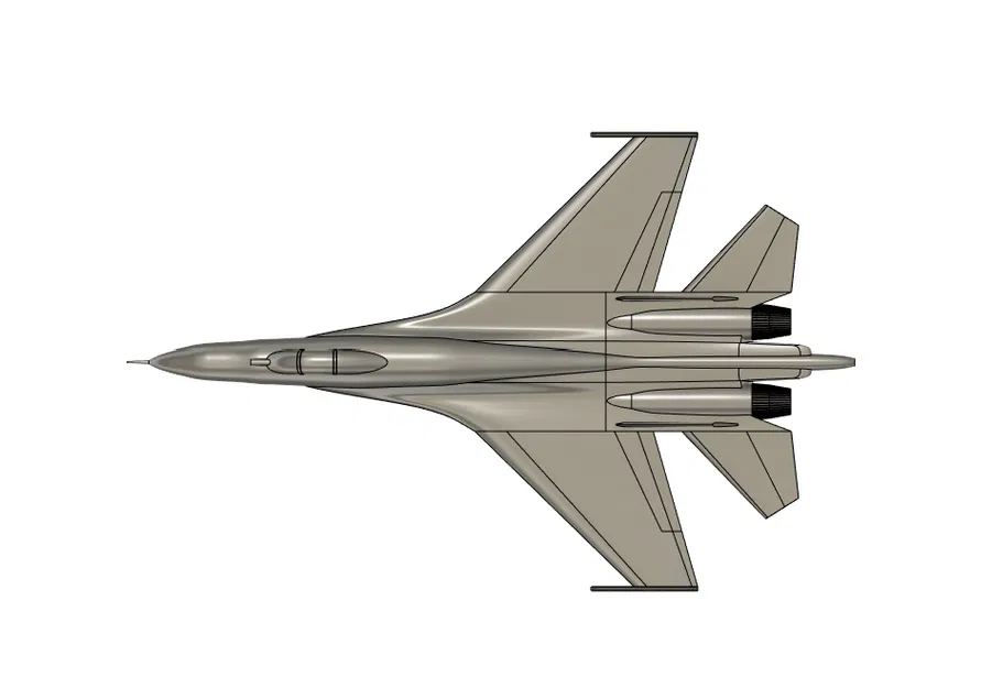 Su-27 (Dành cho in 3D) - Image 5