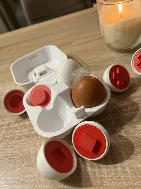 Trứng Hình Học Montessori (Montessori Geometric Eggs) - Image 3