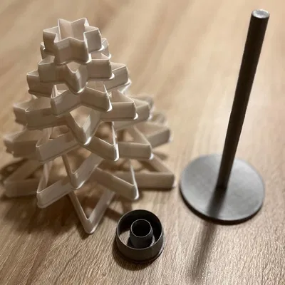 Khuôn Cắt Bánh Cây Thông Giáng Sinh (Christmas Tree Cookie Cutter)