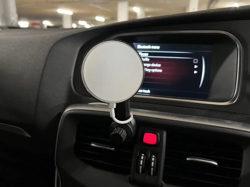 Sạc MagSafe bất kỳ → Ngàm ball 17mm xe hơi bất kỳ (parametric) - Image 1