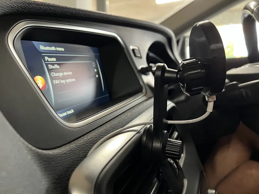 Sạc MagSafe bất kỳ → Ngàm ball 17mm xe hơi bất kỳ (parametric) - Image 2