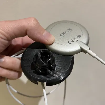 Sạc MagSafe bất kỳ → Ngàm ball 17mm xe hơi bất kỳ (parametric)