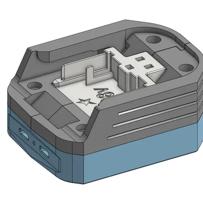 Bộ sạc Makita 18V USB-C PD (2x65W)