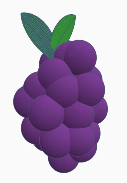 Mô Hình 3D Chùm Nho - Trang Trí Độc Đáo Cho Ngôi Nhà Bạn - Image 2