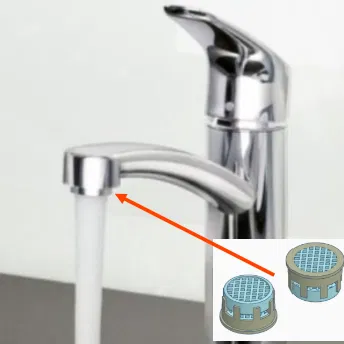 Wassersieb – lưới lọc nước thay thế cho vòi nước