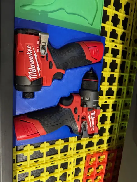 Khay Đựng Máy Milwaukee M12 Chuẩn Gridfinity - Image 2