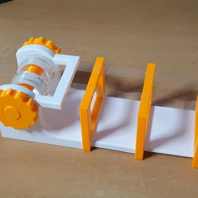 Hộp Cắt Băng Keo Đa Đường Cắt Dạng Ống Trượt