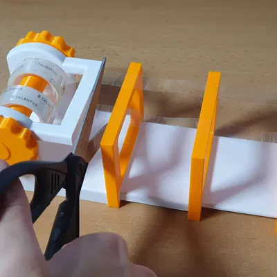 Hộp Cắt Băng Keo Đa Đường Cắt Dạng Ống Trượt