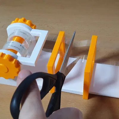 Hộp Cắt Băng Keo Đa Đường Cắt Dạng Ống Trượt