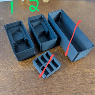 Hộp lưu trữ nozzle Gridfinity cho Flashforge Adventurer 5M/5M Pro