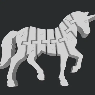 Kỳ lân ma thuật dẻo (Flexible Magic Unicorn)