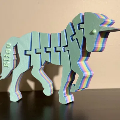 Kỳ lân ma thuật dẻo (Flexible Magic Unicorn)