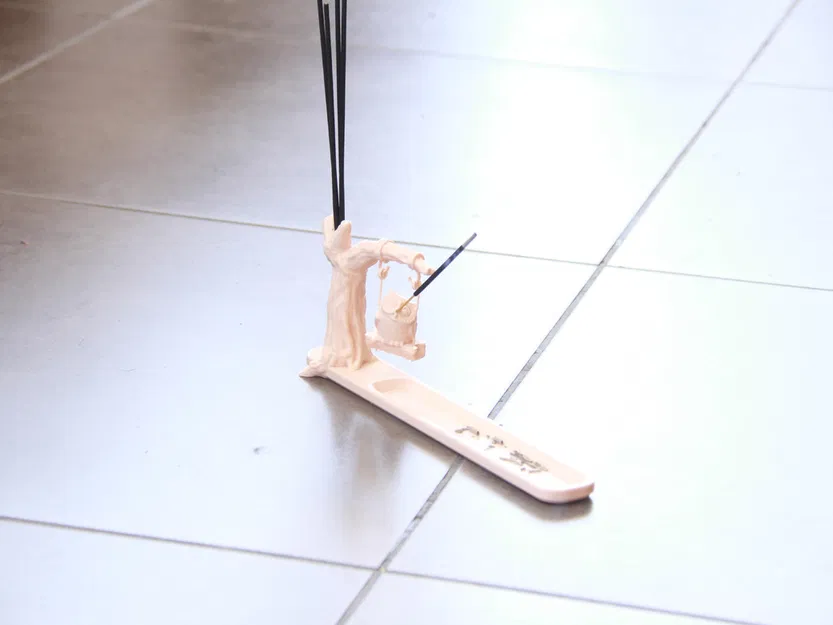 Giá Cắm Nhang 3D Hình Cây Cổ Thụ Và Cú Mèo Độc Đáo - Image 3