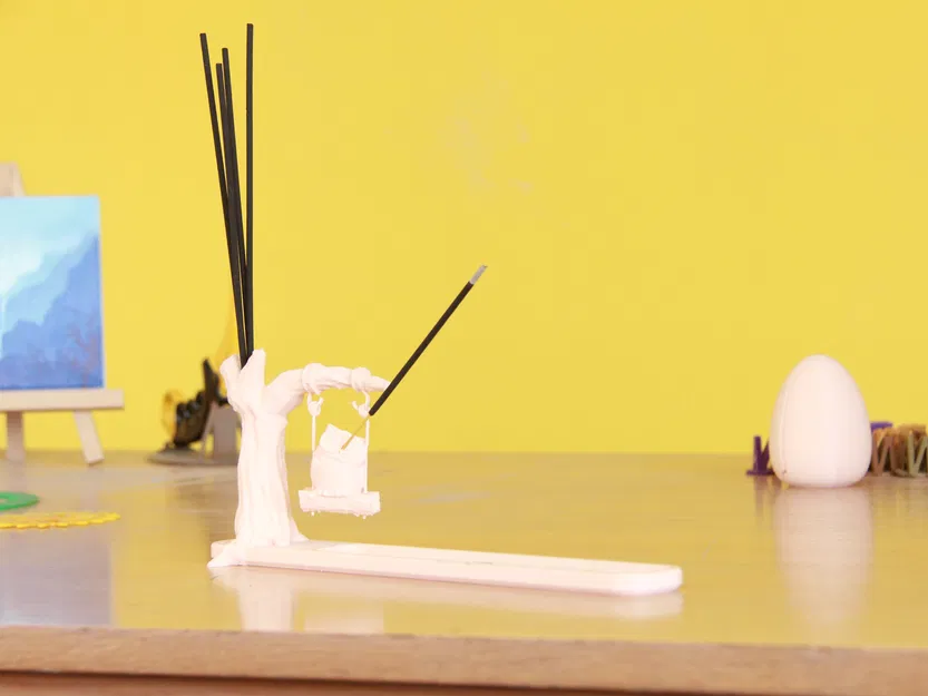 Giá Cắm Nhang 3D Hình Cây Cổ Thụ Và Cú Mèo Độc Đáo - Image 5