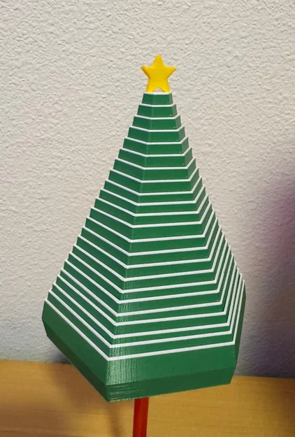 Đồ chơi fidget cây thông Noel gấp gọn (Collapsible Christmas Tree Fidget Toy) - Image 1