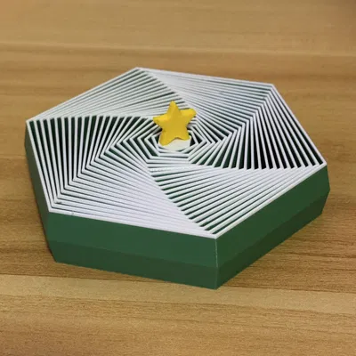 Đồ chơi fidget cây thông Noel gấp gọn (Collapsible Christmas Tree Fidget Toy)