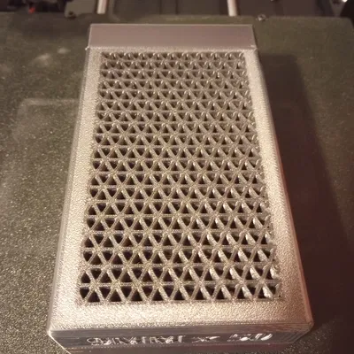 Hộp đựng vỏ đạn 9mm (9mm bullet case) nắp trượt gắn nam châm