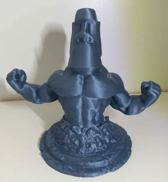 Tượng Moai Cơ Bắp (Buff/Muscular Moai) - Image 1