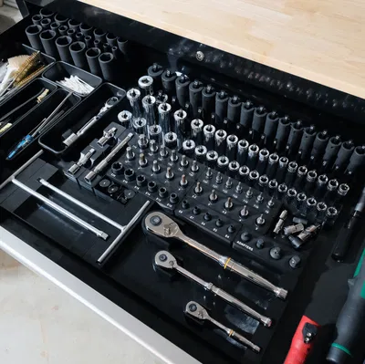 Gridfinity - Sắp xếp ngăn kéo dụng cụ