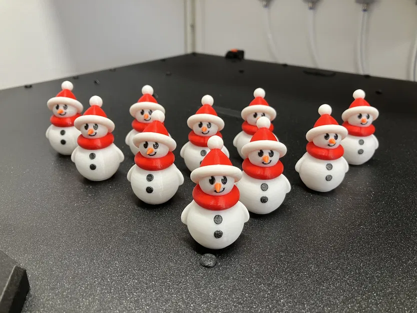 Snowman MMU + Carrot – Người tuyết in MMU kèm cà rốt - Image 1