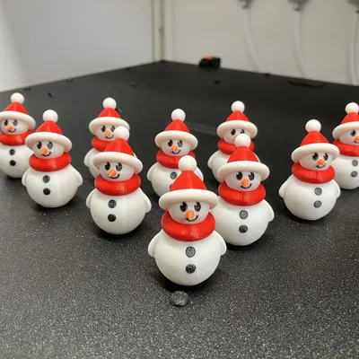 Snowman MMU + Carrot – Người tuyết in MMU kèm cà rốt