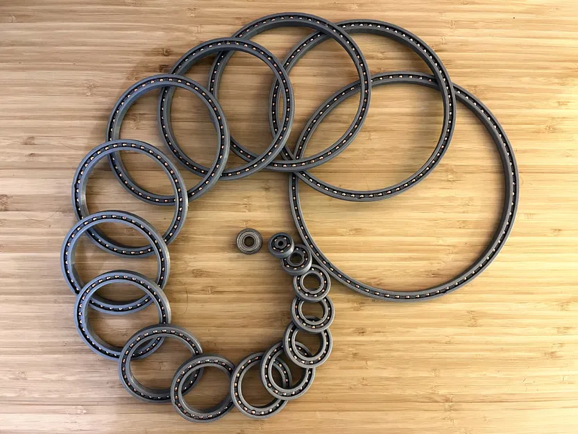 Vòng bi 200mm → 608Z (Parametric, siêu mỏng) - Image 1