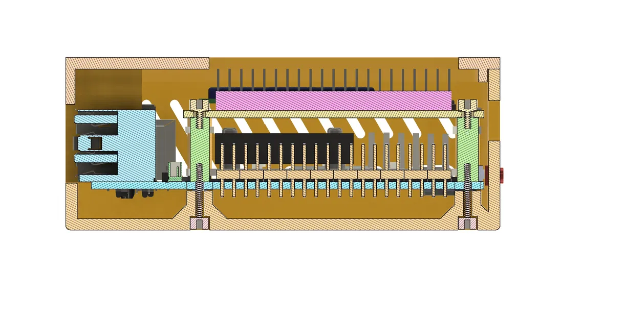 Case Raspberry Pi 5 PCIe NVMe cho Waveshare M.2 HAT+ (Update 21Nov24) - Image 8