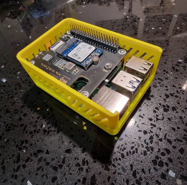 Case Raspberry Pi 5 PCIe NVMe cho Waveshare M.2 HAT+ (Update 21Nov24) - Image 9