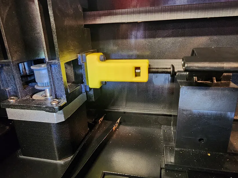 Cụm tăng đai lò xo chỉnh được cho Qidi Plus4 (Qidi Plus4 adjustable spring belt tensioner assembly) - Image 3