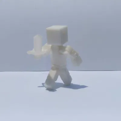 Mô hình Mini Minecraft Style Action Figure (Steve siêu nhiều khớp)