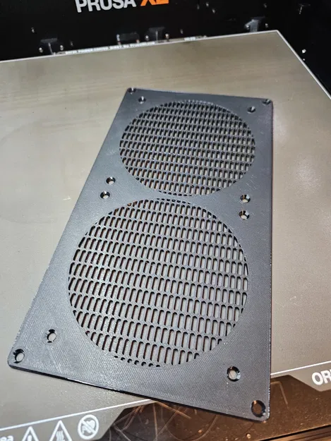 Tấm gắn quạt đôi 120mm Intake/Exhaust cho tủ network - Image 5