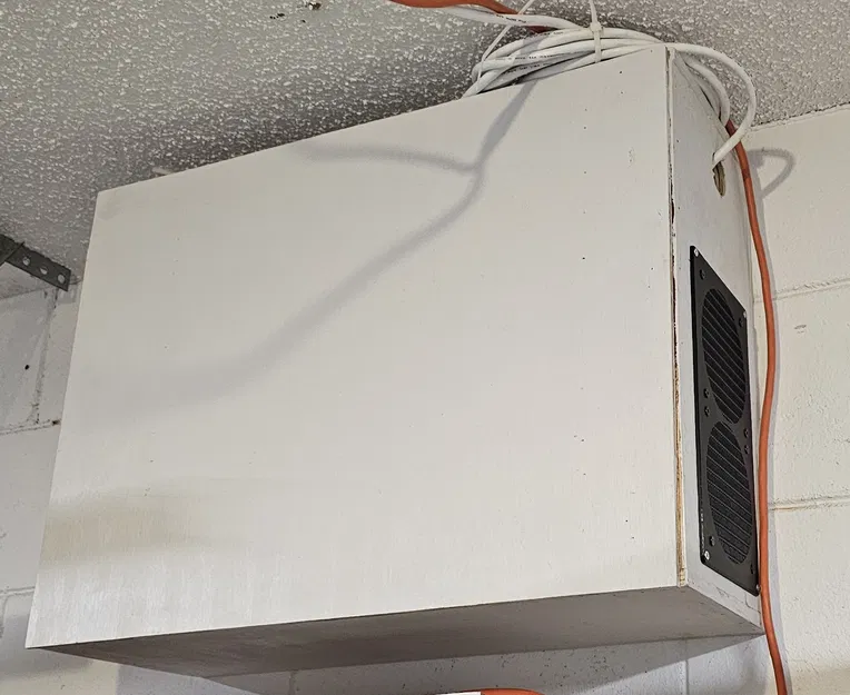 Tấm gắn quạt đôi 120mm Intake/Exhaust cho tủ network - Image 7