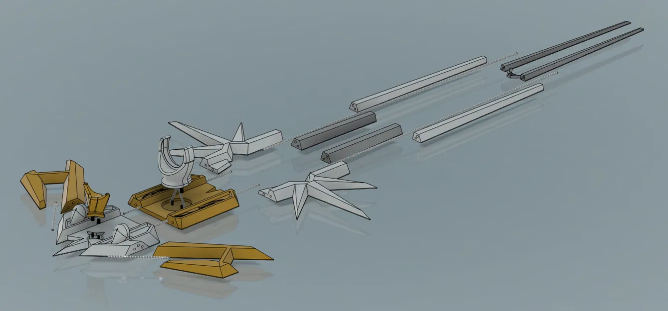 Kệ Treo Tường Trưng Bày Lightsaber Savi's Workshop - Image 3