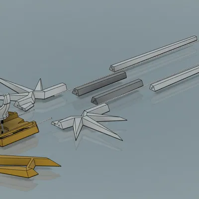 Kệ Treo Tường Trưng Bày Lightsaber Savi's Workshop