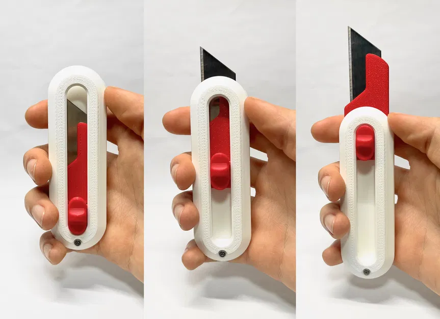 Dao Rọc Giấy (Utility Knife) Khóa Trượt Slide Lock - Image 2