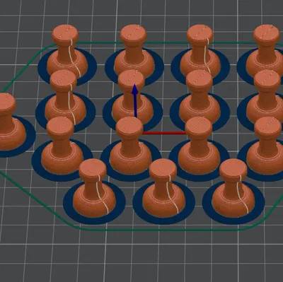 Nam châm tủ lạnh dạng Push Pin