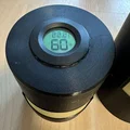 Hũ Humidor gắn Hygrometer để bảo quản xì gà hoặc weed - Thumbnail 5