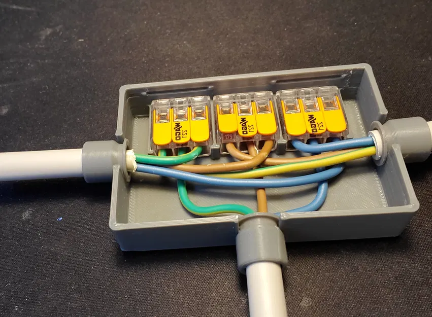 Hộp nối dây Wago đơn giản, lắp nhanh (Junction Box) - Image 2