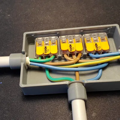 Hộp nối dây Wago đơn giản, lắp nhanh (Junction Box)