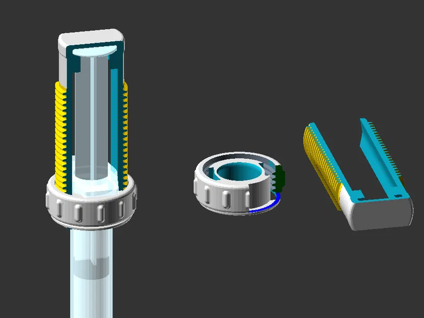 Giá đỡ ống tiêm 3D hỗ trợ bơm thuốc và keo chính xác - Image 4