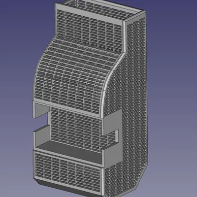 Hộp hút ẩm Silica cho Bambu Lab AMS (straight pattern)