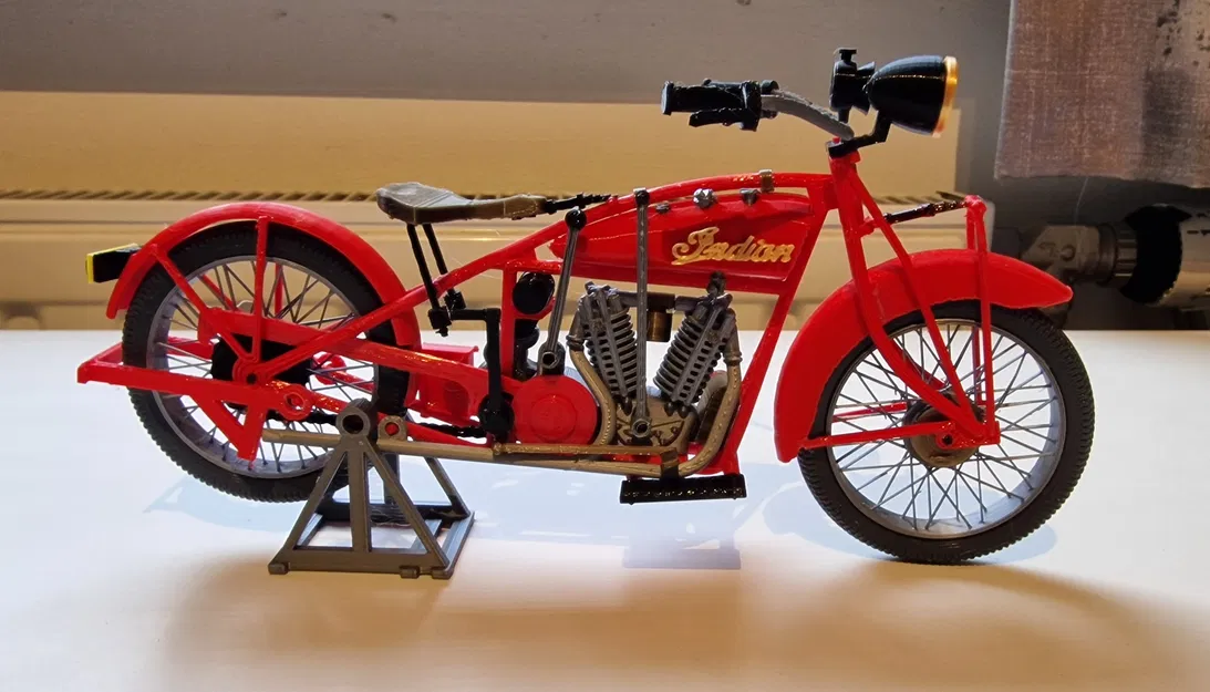 Mô Hình Xe Indian Scout 101 600cc 1928 - Tái Hiện Huyền Thoại - Image 1