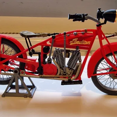 Mô Hình Xe Indian Scout 101 600cc 1928 - Tái Hiện Huyền Thoại