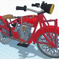 Mô Hình Xe Indian Scout 101 600cc 1928 - Tái Hiện Huyền Thoại - Thumbnail 5